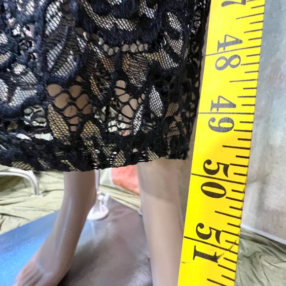 📌Alex B Sexy Lace Straps or Strapless Formal - Prom Dress Waistline Transparent - Picture 9 of 16